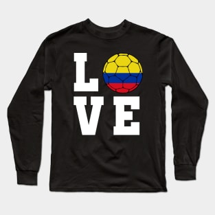 Colombia Football Long Sleeve T-Shirt